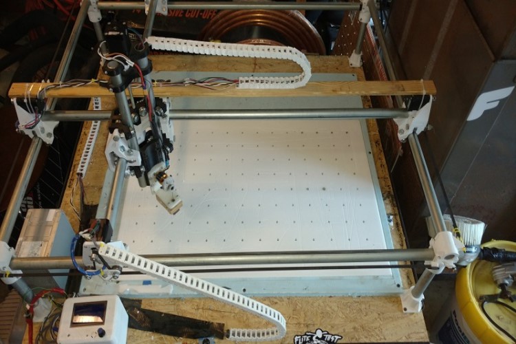 . Homemade CNC cutter 